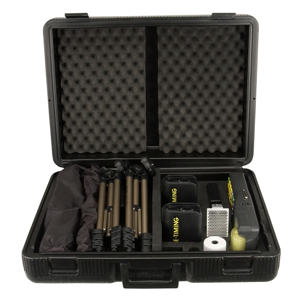 Alge Wtn Set 2 Wireless Training Set Timer Printer Photocells Tripods Case