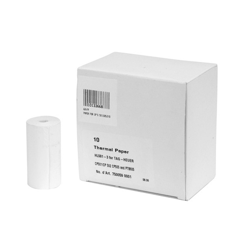 [62419] Thermal Printer Paper Small Rolls For Older Devices Cp501/502/503/510/Ptb Ptr